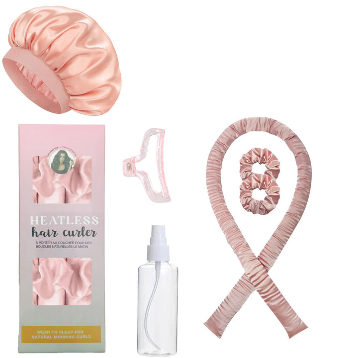 Hitzefreies Locken-Set mit Haarband und Zubehör
