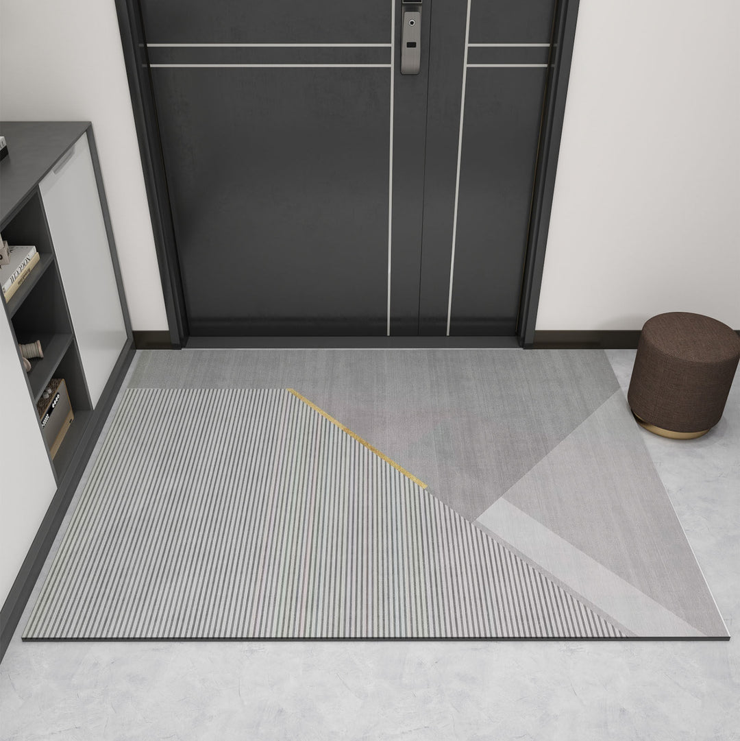 Geometrisches Muster Dekorativer Teppich