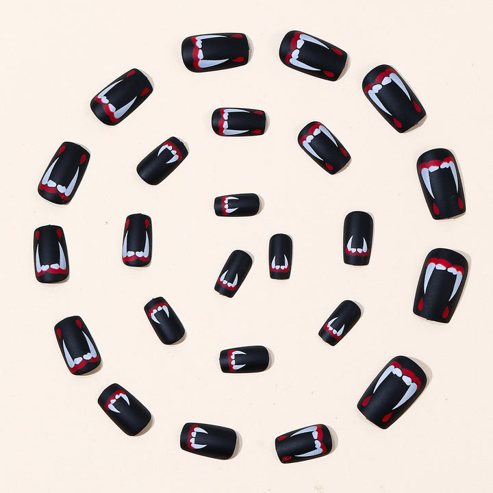 Vampir-Themen Acryl Nagelkunst Set Karnz