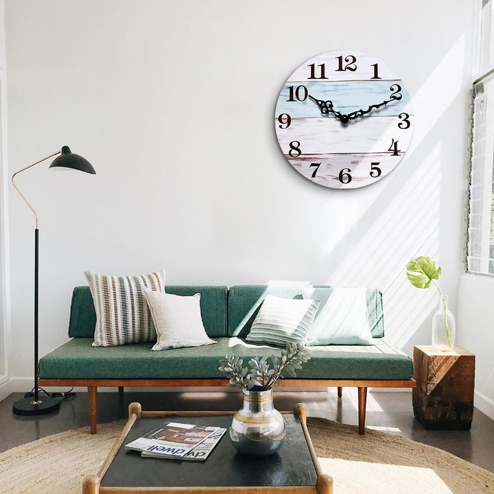 Wanduhr im rustic Holzdesign Karnz