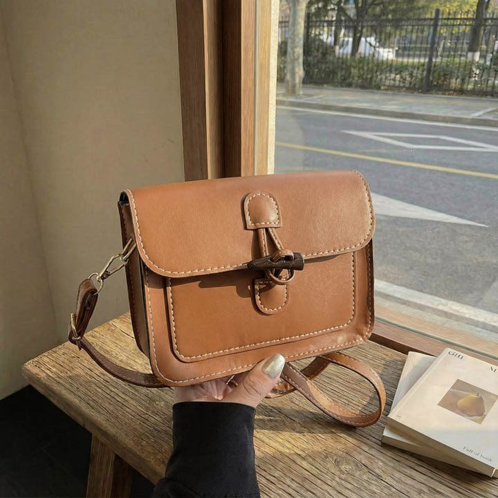 WoStructured Leder Umhängetasche Karnz
