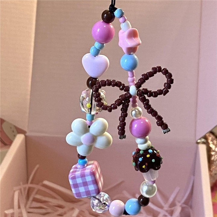 Verspielt Perlen Charme Handy Strap Karnz