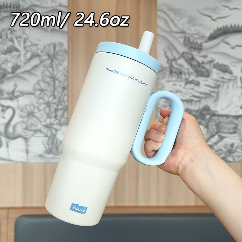 Damen isolierter Trinkbehälter mit ergonomischem Griff Karnz