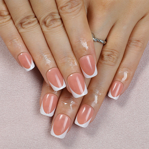 Premium Gel Press-On Nail Set mit Glänzender Oberfläche Karnz