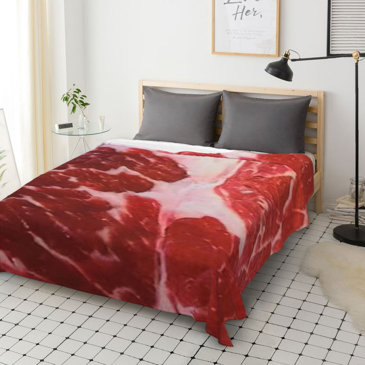 Künstlerische Lebensmittel-Themen Fleece-Decke