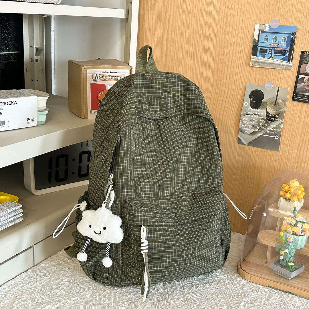 Stylischer Mehrfach-Taschen Tagesrucksack Karnz