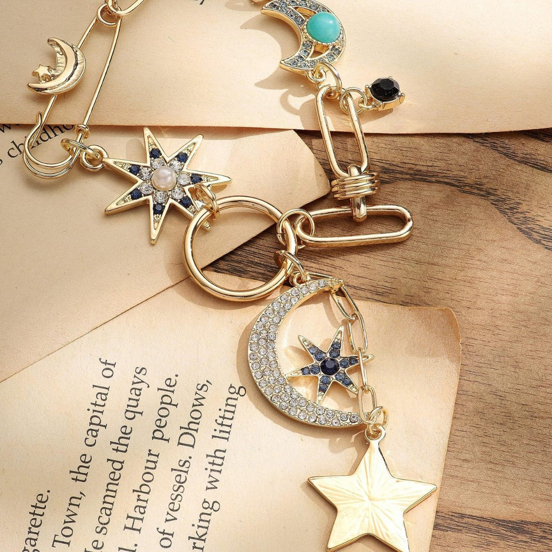 Celestial Charm Geschichtete Halskette Karnz