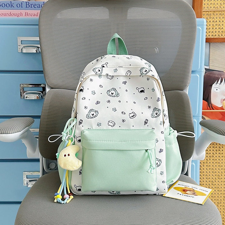 Verspielter Bunny Ohren Bedruckter Rucksack Karnz