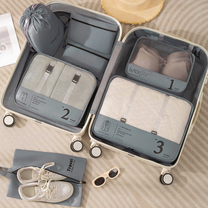 Multi-Compartment Reisepackwürfel Set Karnz