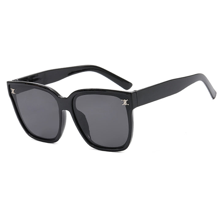 Damen modische quadratische Sonnenbrille mit hochwertigen, farbwechselnden Gläsern Karnz