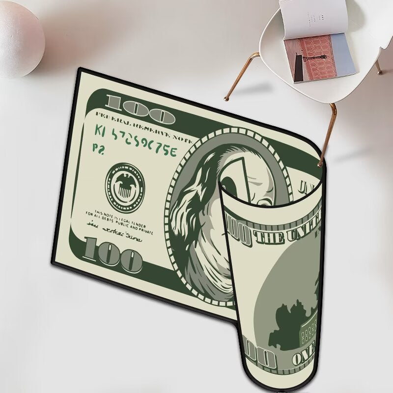 Geld-Themen-Fußmatte