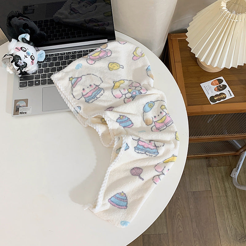 Kuscheldecke mit Verspieltem Tiermotiv Karnz