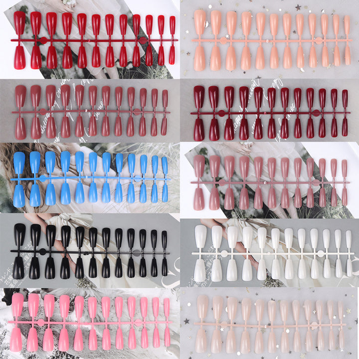 Natural Shape Press-On Nail Set Karnz