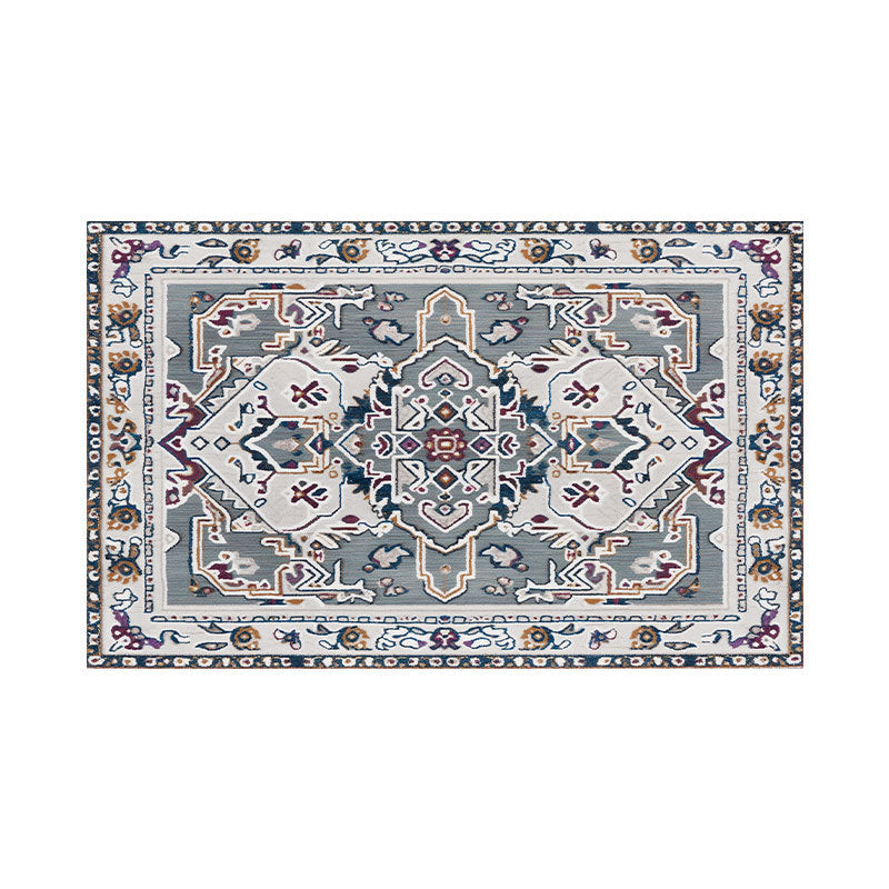 Vintage-inspirierter floraler Teppich Karnz