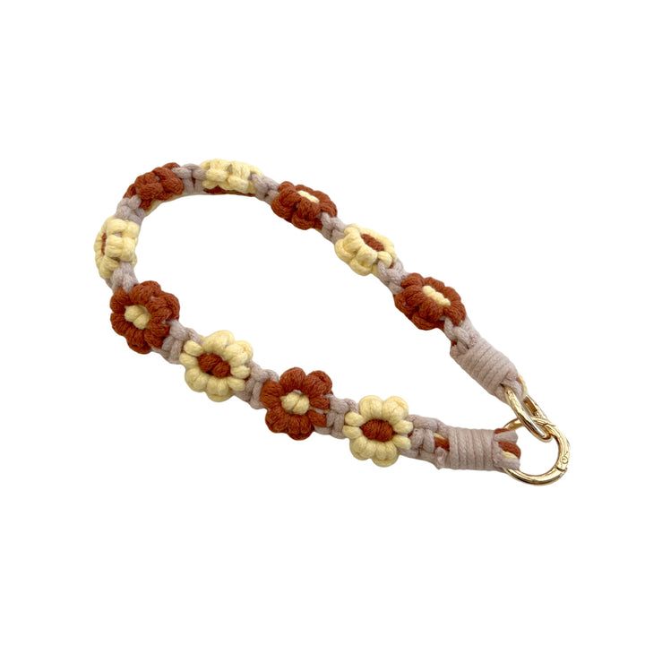Blumenmuster Schlüsselanhänger Halter Karnz