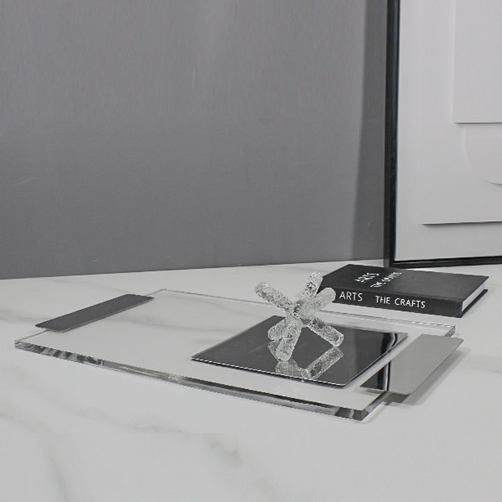 Acryl Dekoratives Serviertablett