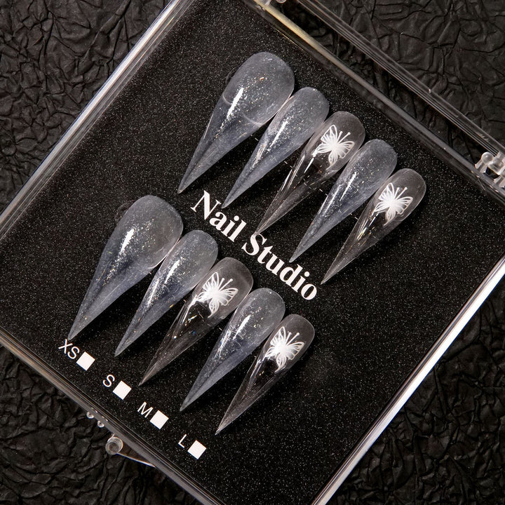Elegante Stiletto Press-On Nägel