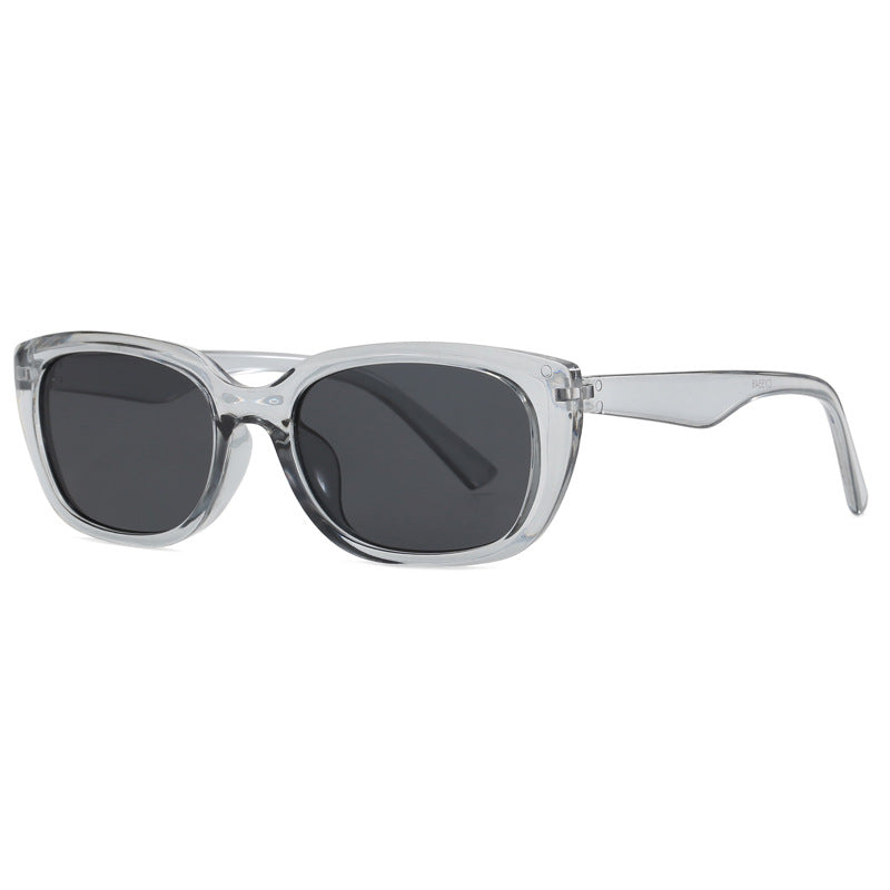 Damen trendige Cat-Eye Sonnenbrille im minimalistischen Design Karnz