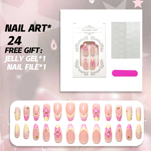 Premium Press-On Nagelkunst Set
