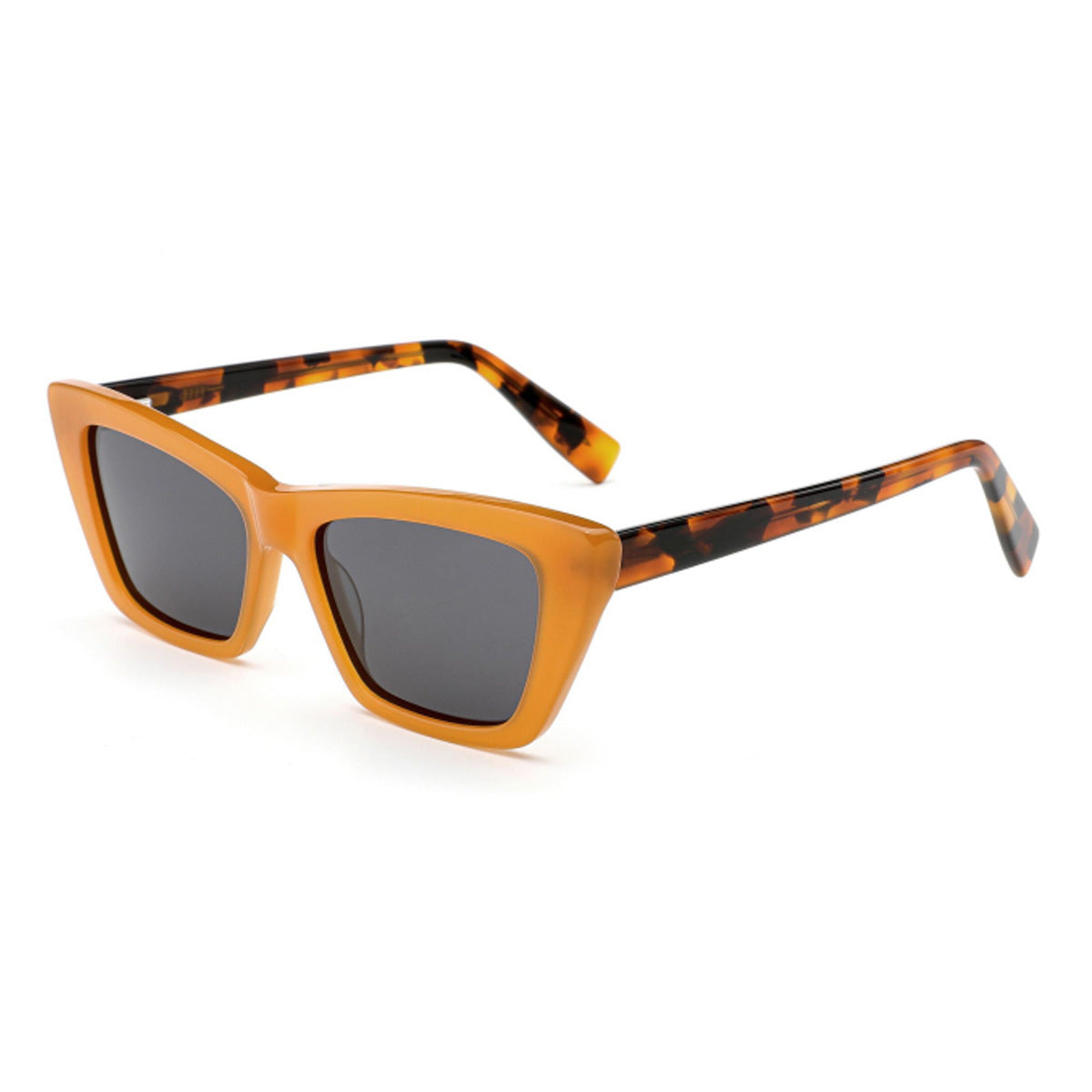 Damen Sonnenbrille im trendigen, geometrischen Design mit hochwertigem Kunststoffrahmen Karnz