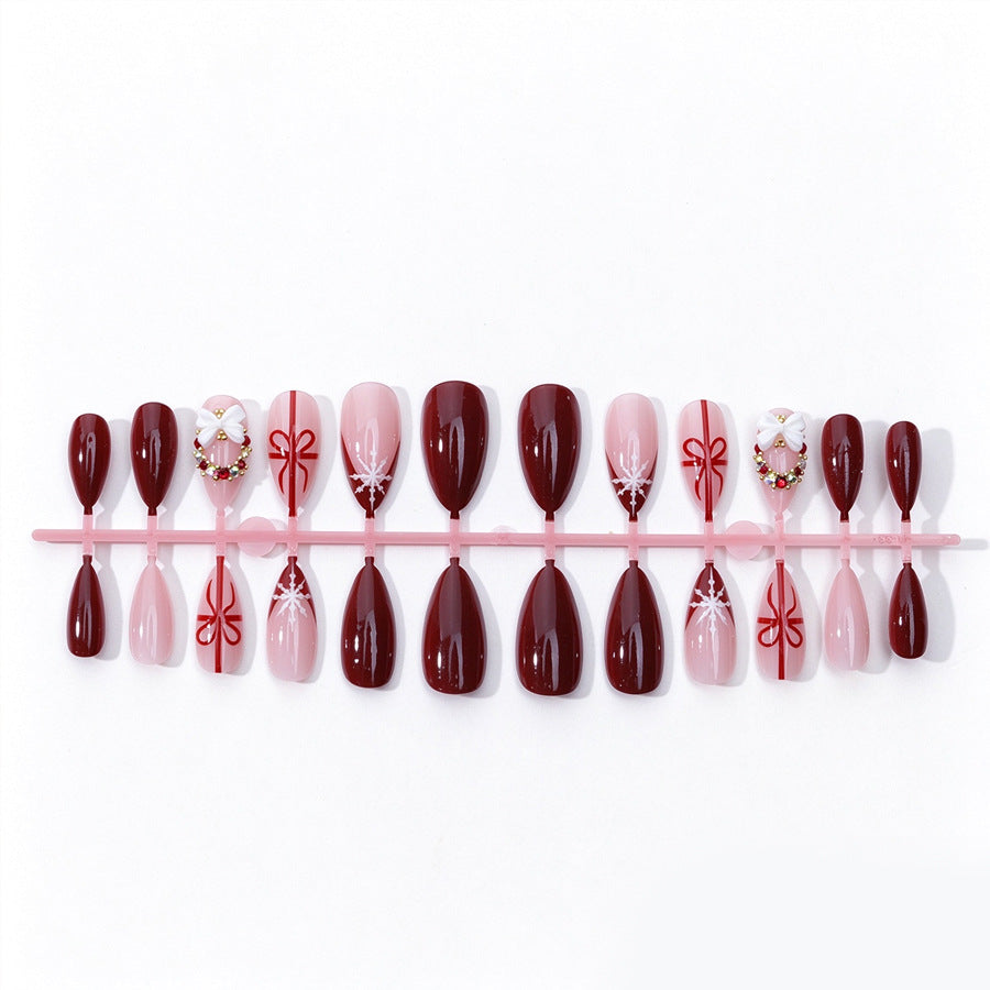 Festliches Urlaubsthema Druck-Nagelset Karnz