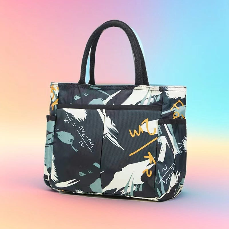 Stilvolle Mehrfach-Taschen Tragetasche Karnz