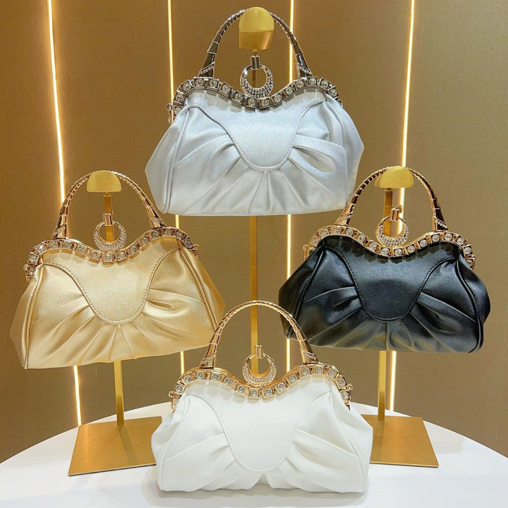 Glamouröse Gepolsterte Abendhandtasche