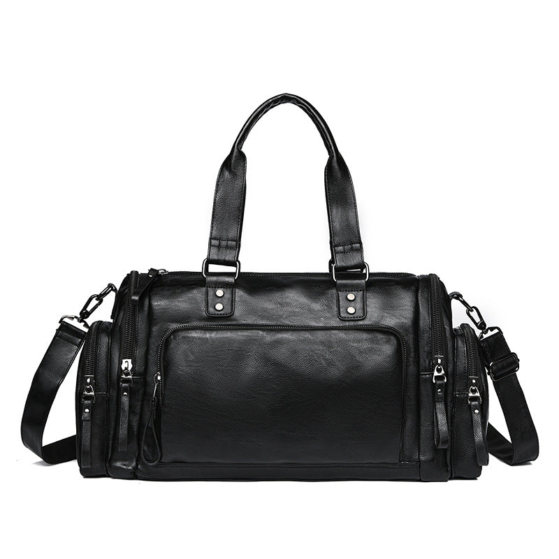 Premium Leder Reise Duffle Bag Karnz
