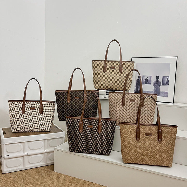 Geräumige Designer-Shopper-Tasche