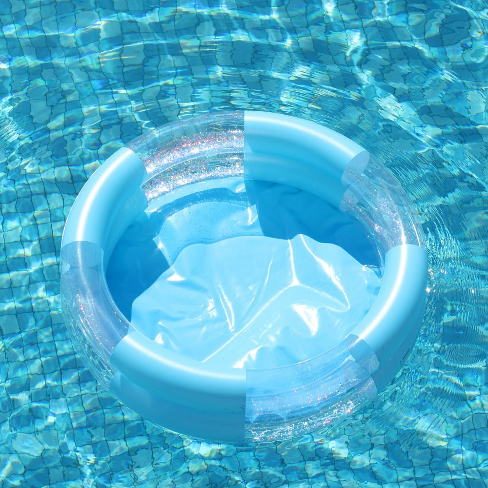 Mermaid-Themen aufblasbarer Poolring Karnz