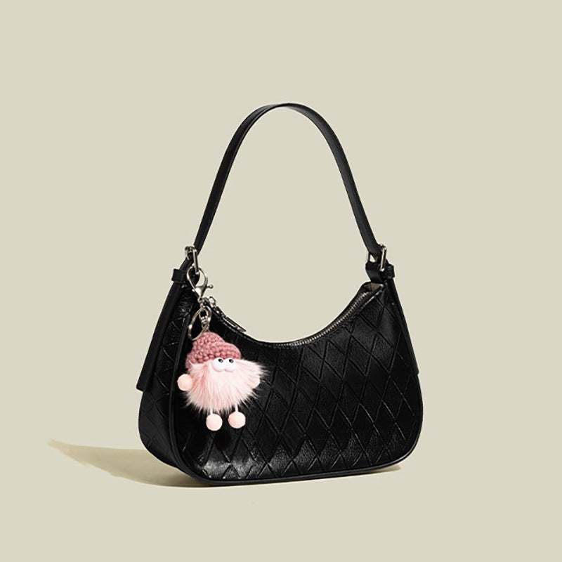 Stilvolle gesteppte Hobo-Tasche Karnz