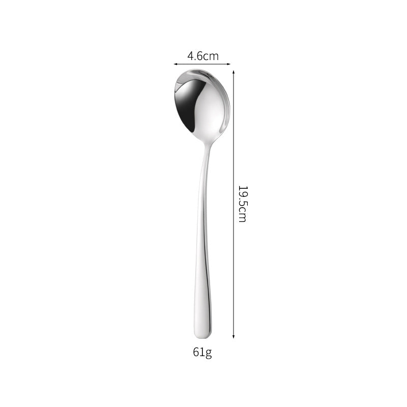 Eleganter und Ergonomischer Teelöffel mit Glänzender Oberfläche Karnz