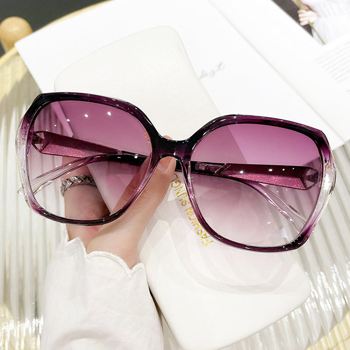 Damen oversized Sonnenbrille im eleganten Schmetterlingsdesign Karnz
