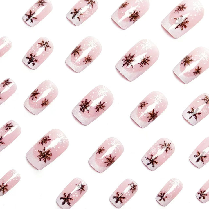 Winter-Themen Nagelkunstset Karnz