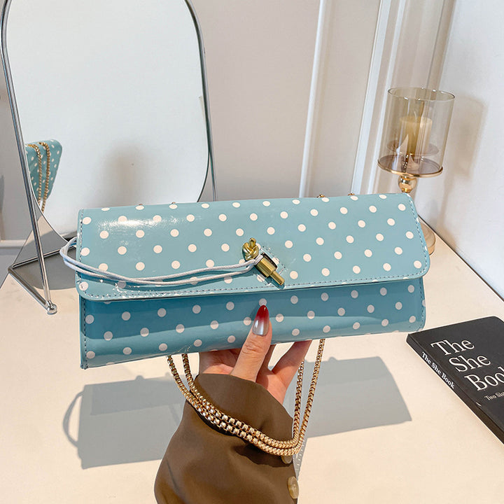 Chice patentierte Leder-Clutch