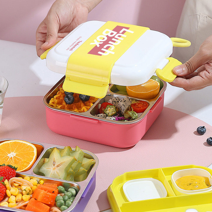 Mehrfach unterteilte stilvolle Lunchbox