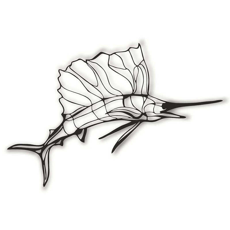 Metal Shark Wandkunst
