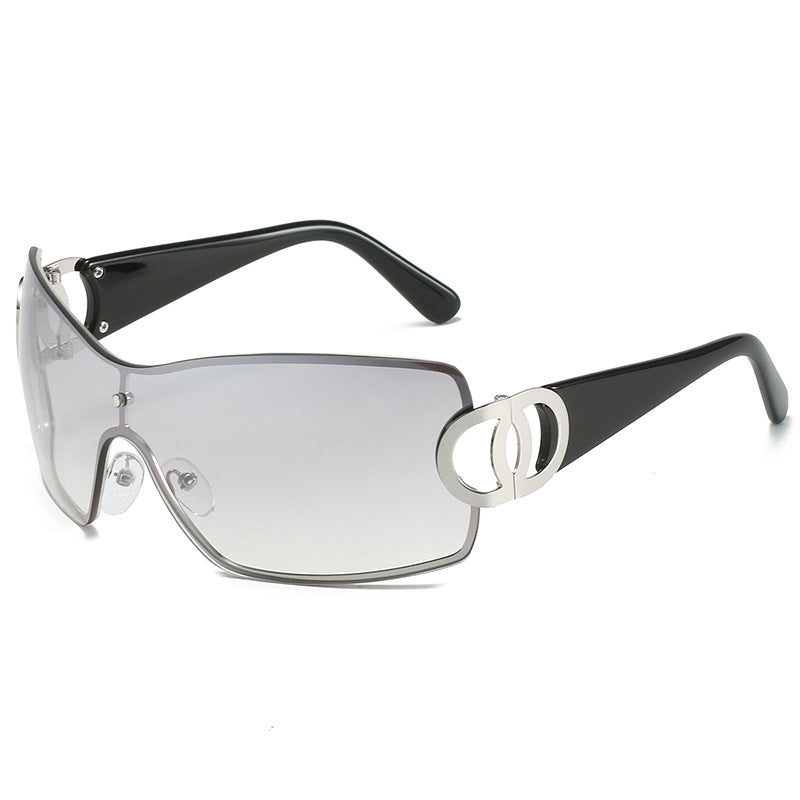 Stylische Chunky Quadratrahmen Sonnenbrillen Karnz