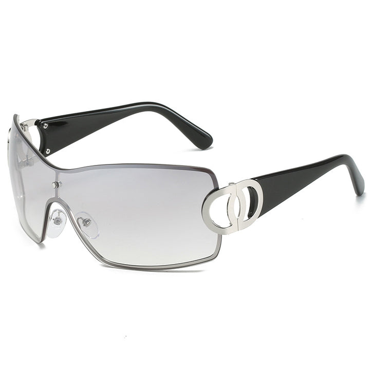 Stylische Chunky Quadratrahmen Sonnenbrillen Karnz