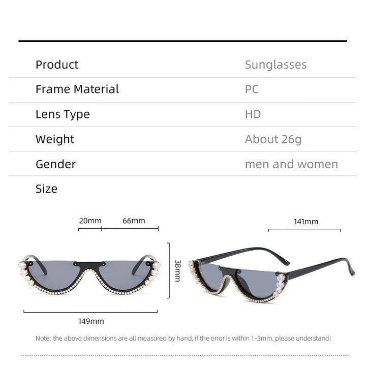 Damen Fashion Sonnenbrille Karnz