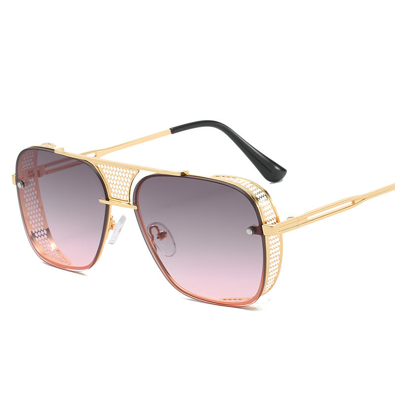 Damen modische Sport-Sonnenbrille mit Netzrahmen Karnz