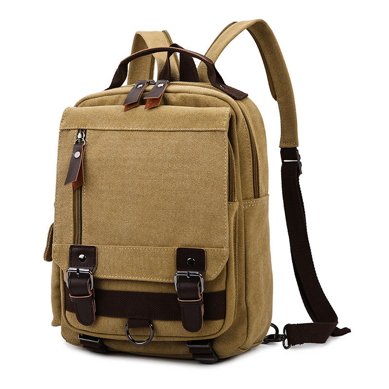 Vielseitige Canvas Messenger Bag Karnz