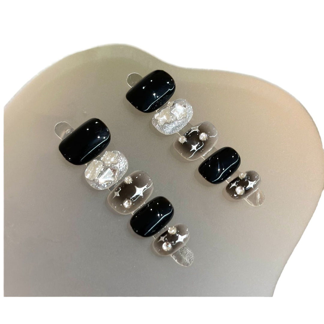 Glamouröse Press-On Nagelset