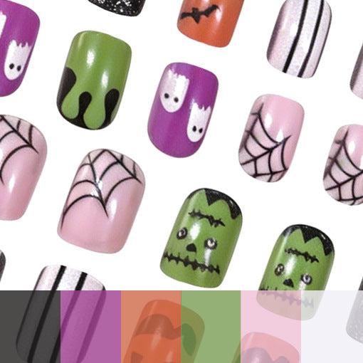 Halloween-Themen Dekorative Nagelkunst Karnz