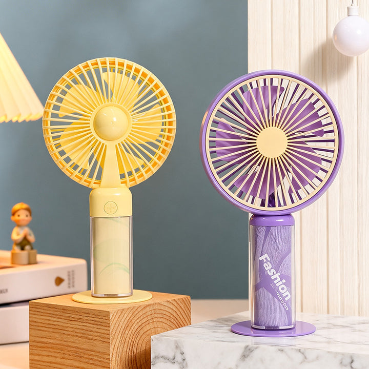 Damen Tragbarer Tischventilator mit USB-Ladefunktion und vielseitigen Geschwindigkeitsstufen Karnz