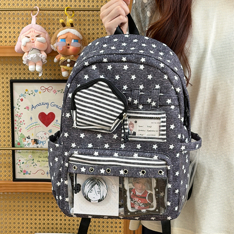 Kinder-Rucksack mit Stern-Design Karnz