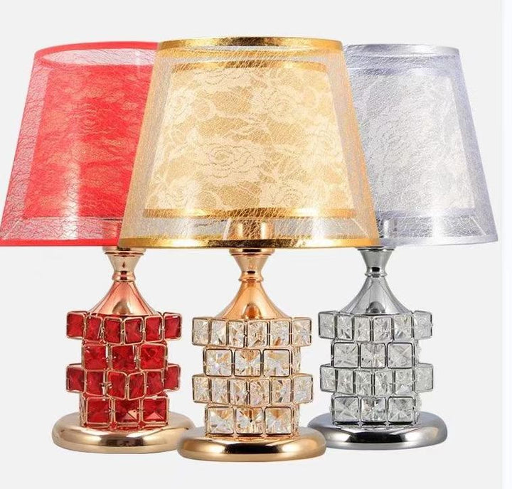 Dekorative Kristall Akzent Tischlampe
