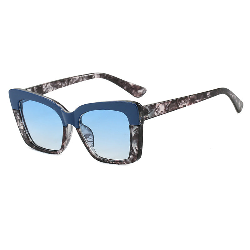 Damen modische Brille im trendigen Geometrie-Design Karnz