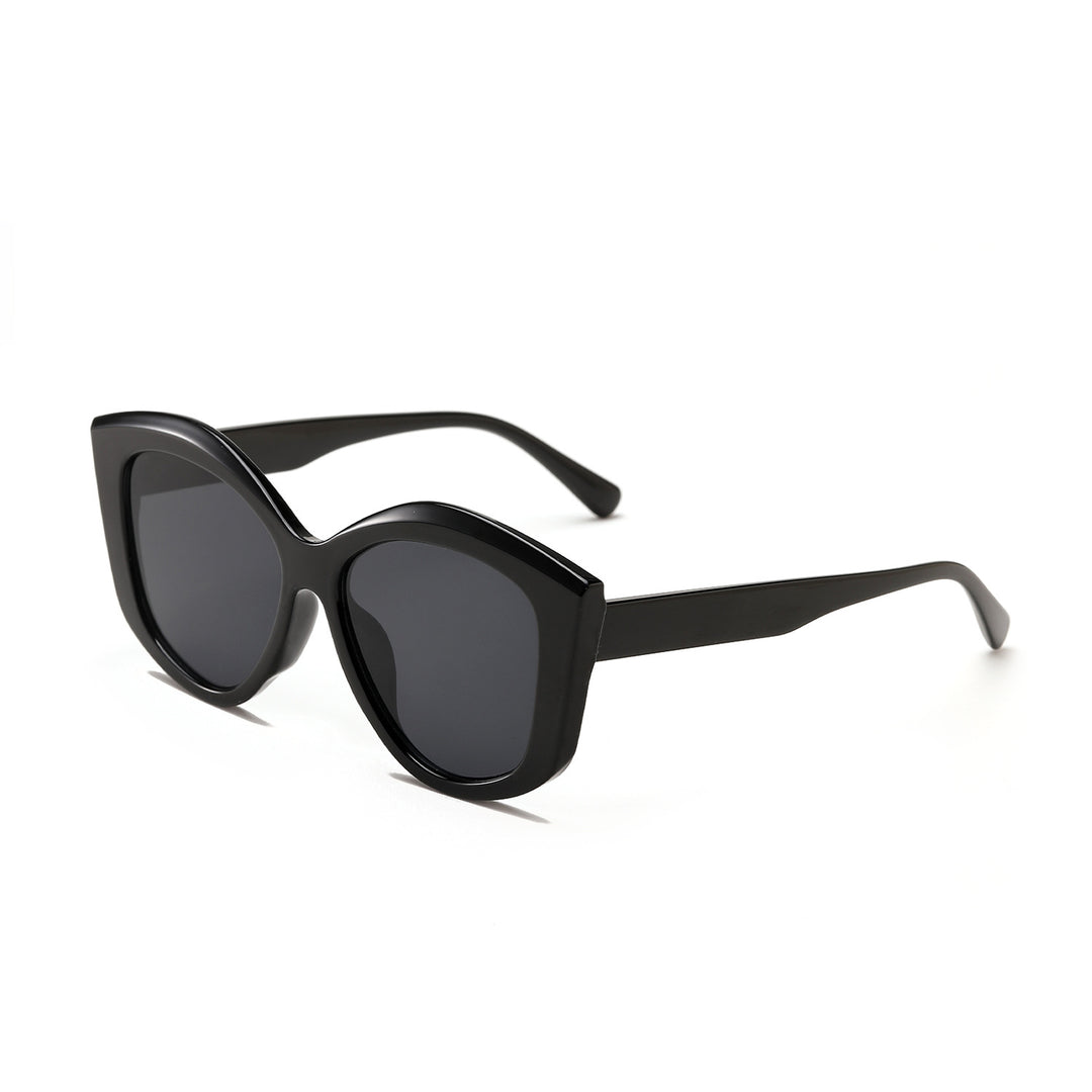 Damen stylische Katzenaugen Sonnenbrille Karnz