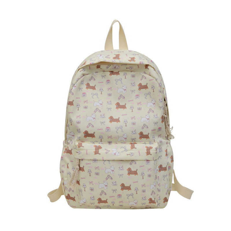 Verspielt Hundenmuster Rucksack Karnz